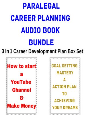 cover image of Paralegal Career Planning Audio Book Bundle